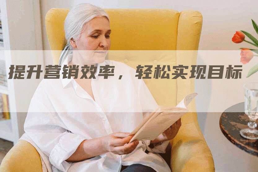 提升营销效率，轻松实现目标