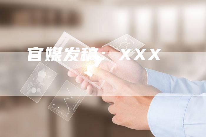 官媒发稿：XXX