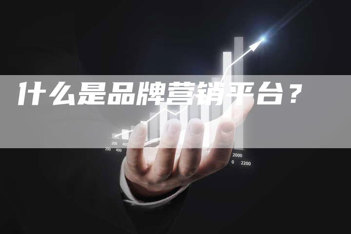 什么是品牌营销平台？