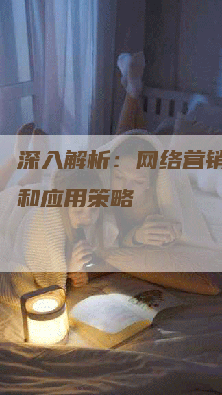 深入解析：网络营销的本质和应用策略
