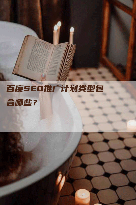 百度SEO推广计划类型包含哪些？