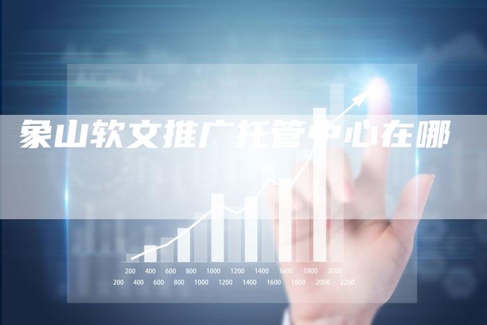 象山软文推广托管中心在哪