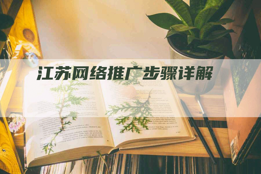 江苏网络推广步骤详解