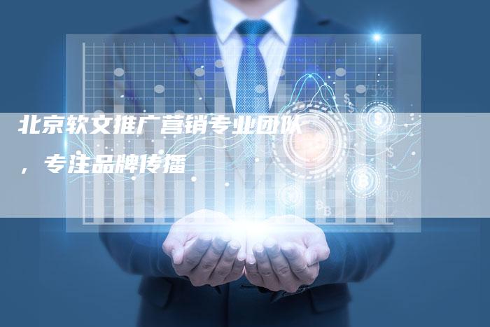 北京软文推广营销专业团队，专注品牌传播