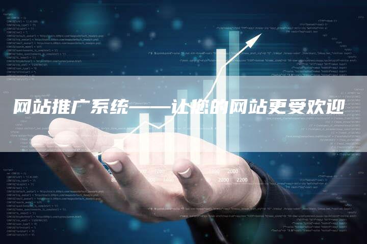 网站推广系统——让您的网站更受欢迎