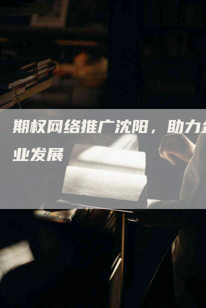 期权网络推广沈阳，助力企业发展