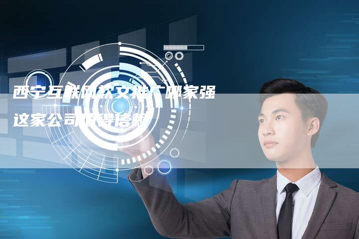 西宁互联网软文推广哪家强这家公司值得信赖