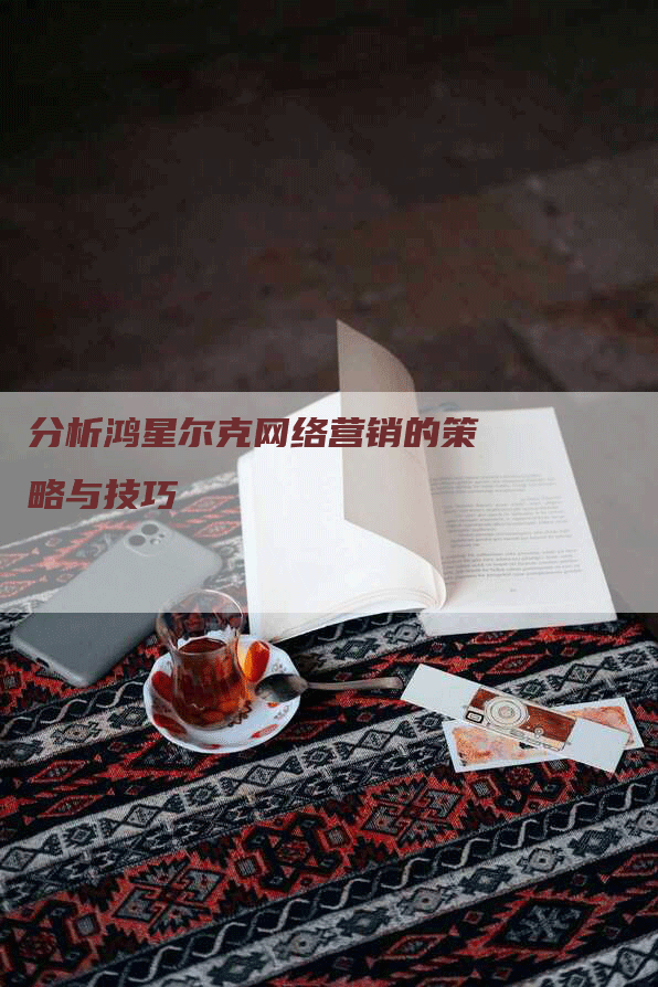 分析鸿星尔克网络营销的策略与技巧